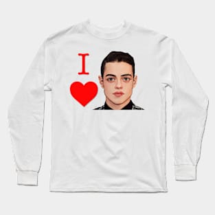 I love Rami Malek Long Sleeve T-Shirt